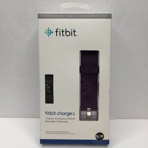 Fit Bit Charge 2 Classic Accessory Band Water Resistant Fitness Technology Small